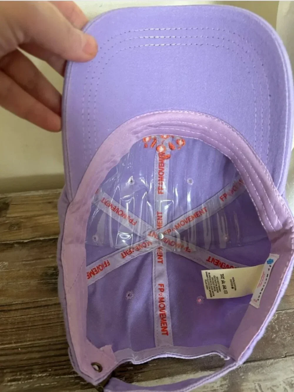 Free People NWT purple lavander baseball cap hat New with tag